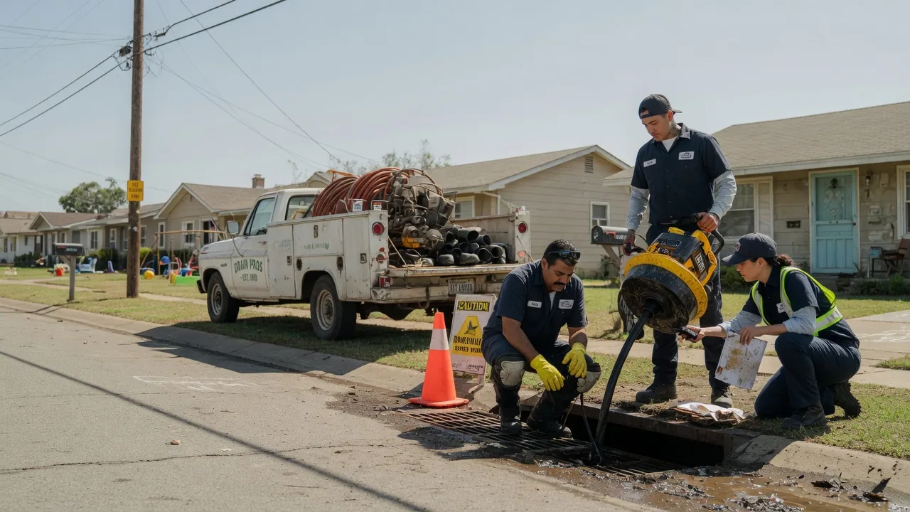 Drain Cleaning in Pollock, LA near me